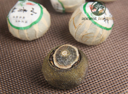 500g Small Green Mandarin Orange Pu'er Tea Royal Court Chenpi Pu-erh