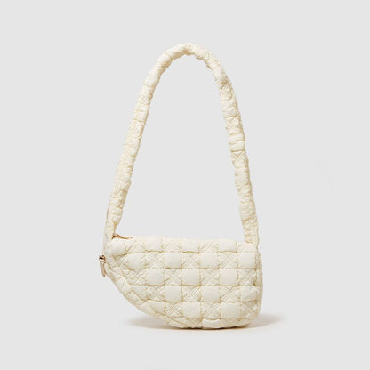 Nylon Pleated Light Handbags Purses Drawstring Crossbody Underarm Shoulder Bag