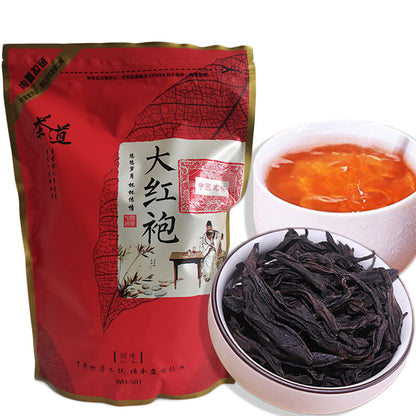 Organic Da Hong Pao Oolong Tea 250g - Big Red Robe Wuyi Cliff Tea Special Grade