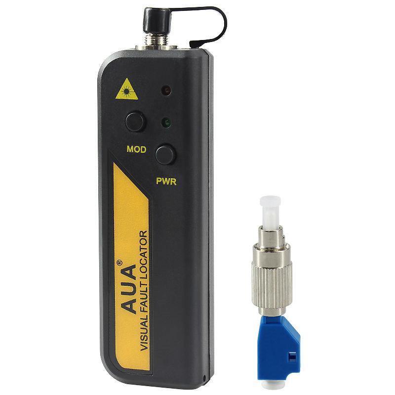 20mW Red Laser Light Fiber Optic Cable Tester LC/SC/FC/ST Connector Tester
