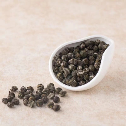 250g Jasmine flower Dragon Pearl GREEN TEA balls Loose Leaf,mo li long zhu tee
