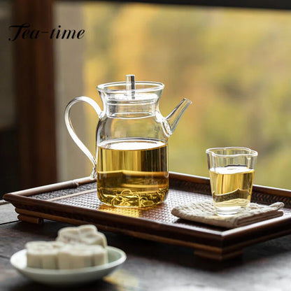 400ml Chinese Style Imitation Song Holding Pot Thickened Heat-resistant Tea Pot