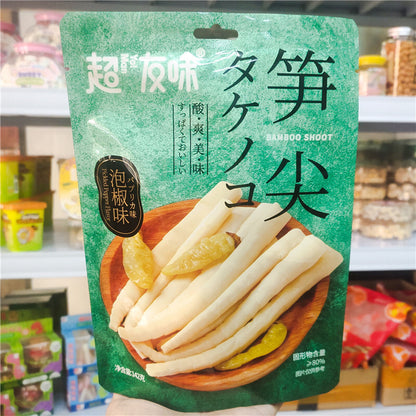 Cold and Crispy Pickled Bamboo Shoot Tip, 142g