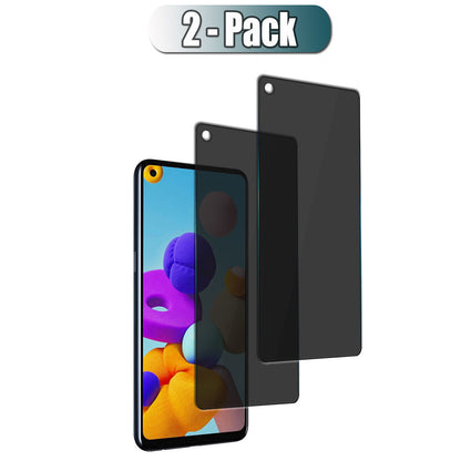 For Samsung Galaxy A21 A21s Privacy Tempered Glass Anti-Spy Screen Protector