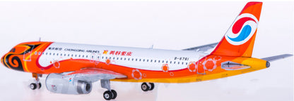 1:400 Phoenix Chongqing Airlines A320 Airplane Diecast Aircraft Plane Model