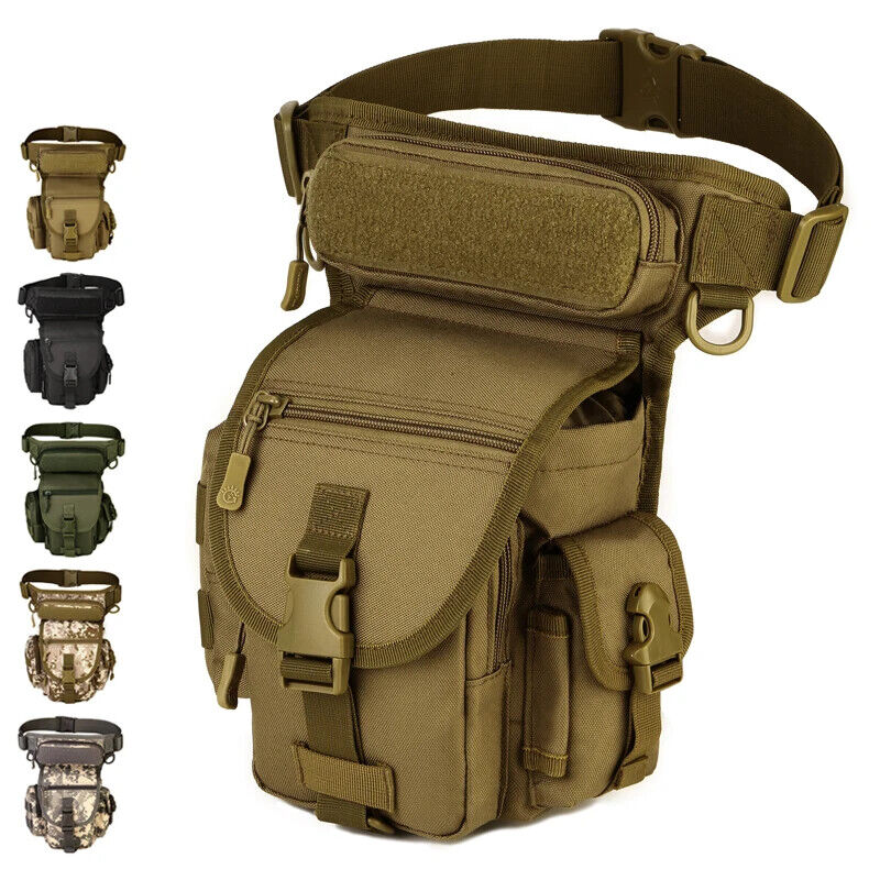 Men's Tactical Leg Outdoor Packs Fishing Packs Strapping Phone Tool Bags