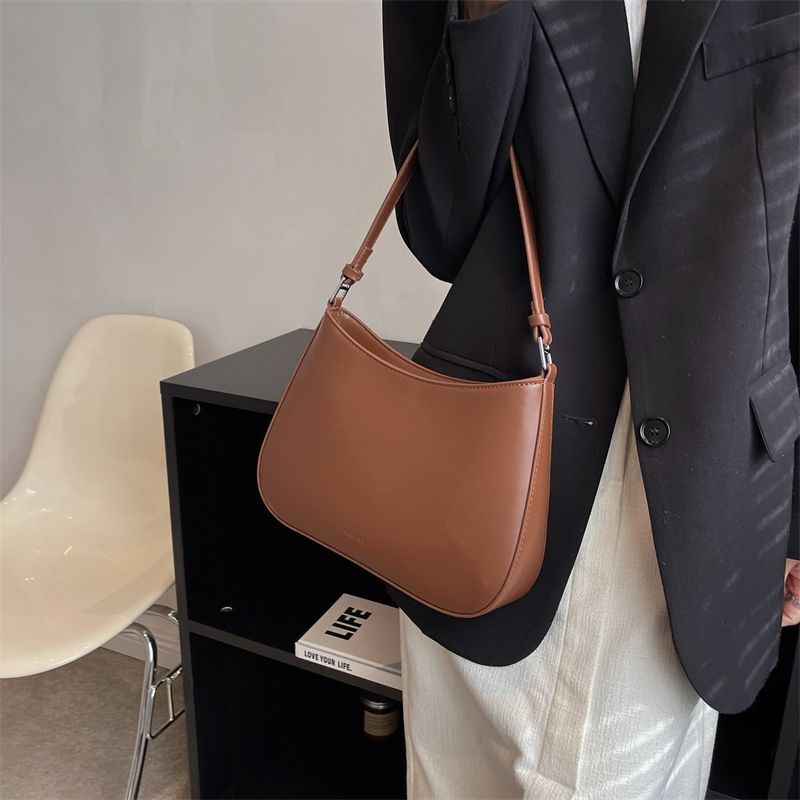 Shoulder Bag Women Handbags Vintage Zipper Bags Underarm Tote Purse 28*19*6 CM