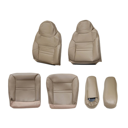 Front Bottom & Top Seat Cover Set For Ford Excursion Limited 2000-2001 Repair