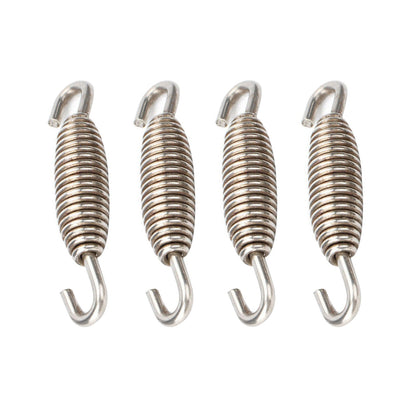 4 Pieces 55mm Exhaust spring Pipe Muffler Springs Swivel 55mm Motorcycle F