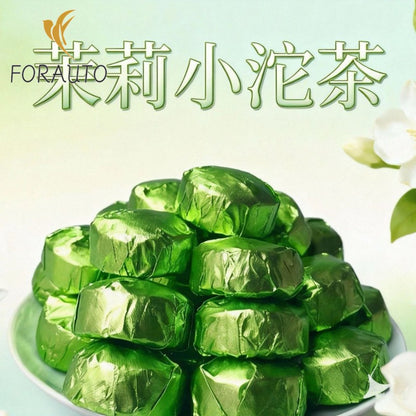 500G genuine Yunnan Menhai Jasmine Pu'er tea raw tea bulk Xiaotuo tea -