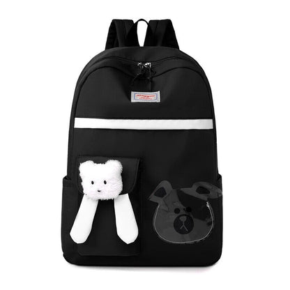 Waterproof College Backpack Trendy Women Laptop School Bags Girl Travel Book Bag