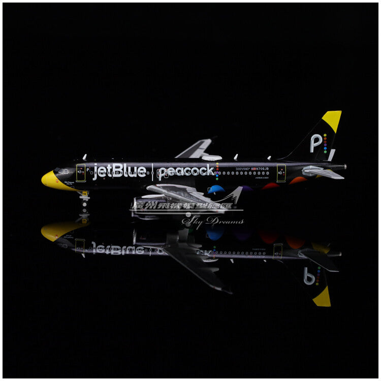 1:400 JC Wings JetBlue AIRLINES AIRBUS A320 Passenger Airplane Diecast Model