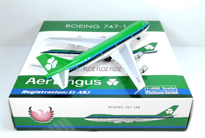 Phoenix Aer Lingus for Boeing B747-100 EI-ASJ 1/400 Aircraft Pre-built Model