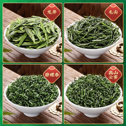 Premium Green Tea Longjing Maojian Tea Mingqian Biluochun Gaoshan Yunwu Tea