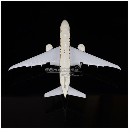 1:400 JC Wings Etihad Airways Plane B777-200LR Diecast Aircraft Model