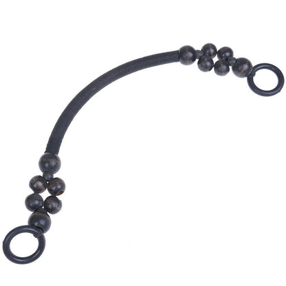 46cm Wood Plastic Bead Rope Bag Strap Handle Shoulder Belt Handbag Replacem HJ