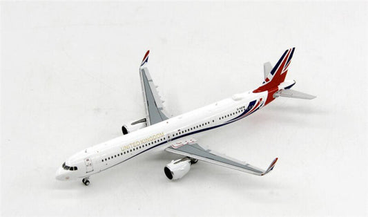 PandaModel British Air Force for Airbus A321neo G-XATW 1/400 DIECAST plane Model