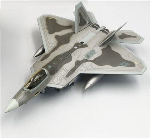 FLOZ US F22 Stealth Fighter Beast Mode full loaded 1/100 Plane Pre-builded Model