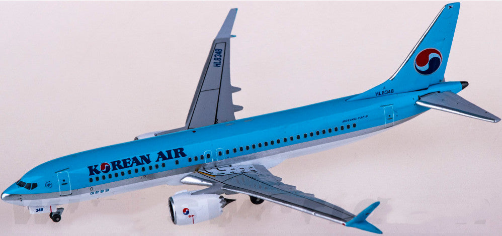1:400 AeroClassics KOREAN AIR BOEING 737 MAX 8 Passenger Airplane Diecast Model