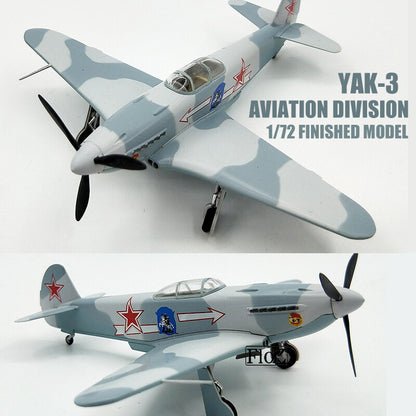 WWII Yak-3 303 Fighter AVIATION DIVISION 1945 1/72 aircraft plane Easy model