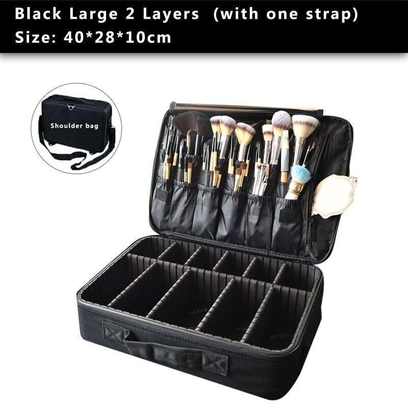 Make Up Bag Professional Makeup Case Makeup Cosmetic Case Storage Bag