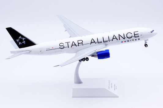 1:200 JC Wings UNITED BOEING B777-200ER Flap Down Plane Diecast Aircraft Model