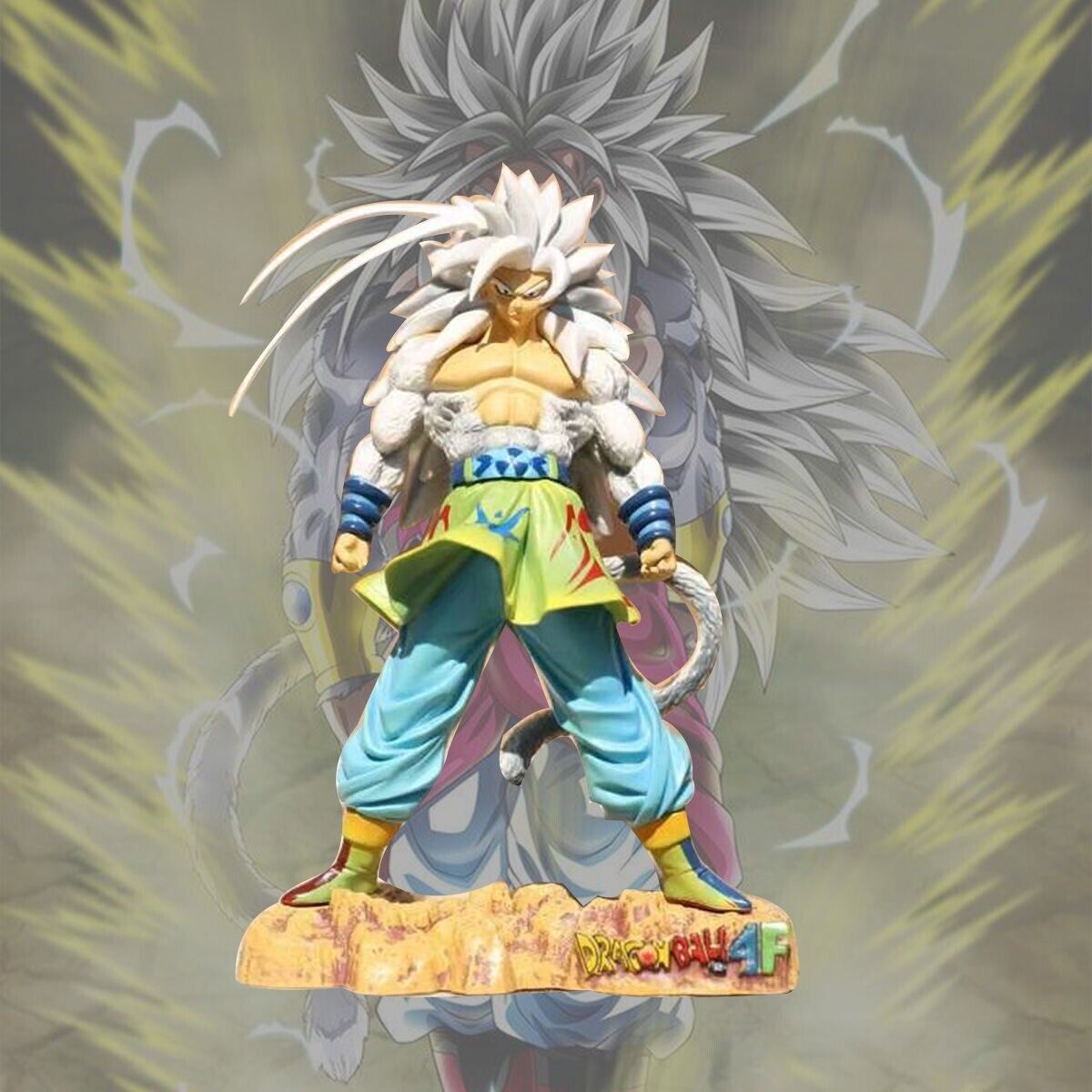 Anime Dragon Ball Super Saiyan Five Son Goku PVC Action Figure Model Toy Statue