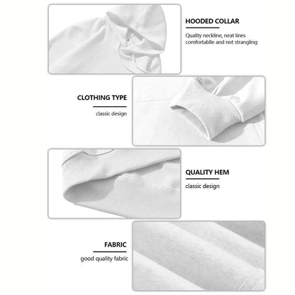 Slim Fit Hooded Sweatshirt Men & Women – Fleece Hoodie