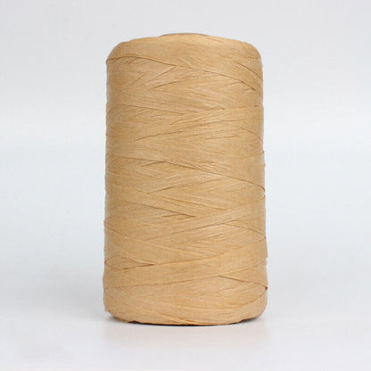 280M Organic Raffia Straw Rope Paper Yarn Crochet Knitting DIY Summer Hat Bag