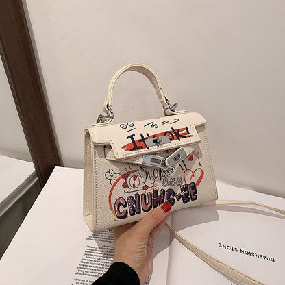 Cute Shoulder Bag Synthetic Leather Small Handbag Crossbody Purse 20*14*6CM 1 PC