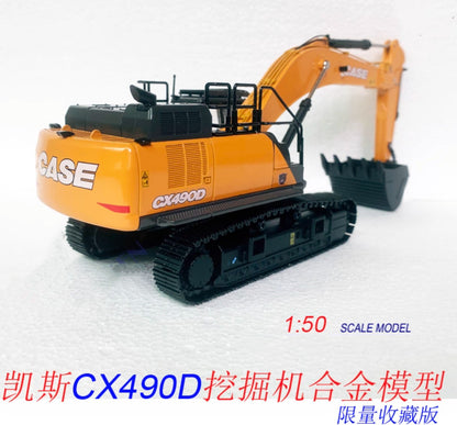 1:50 CASE CX490D Excavator Construction Machinery Equipment Diecast Model