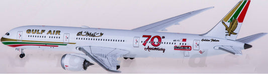 1:500 Herpa GULF AIR BOEING 787-9 Passenger Airplane Diecast Aircraft Model
