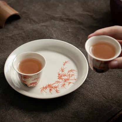 Boutique Tea Pot With Matching Tea Cup Holder Of Pot Chinese Kungfu Tea Set New