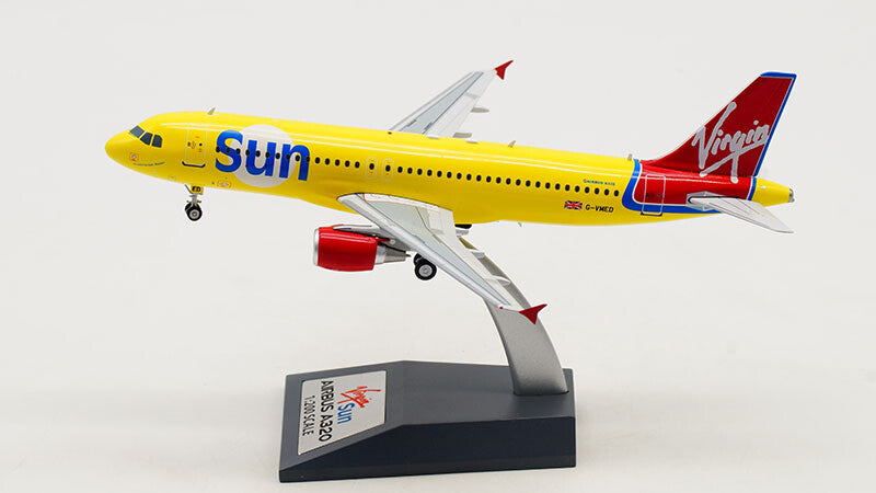 Aviation Virgin Air SUN Airbus A320 G-VMED 1/200 diecast plane model aircraft
