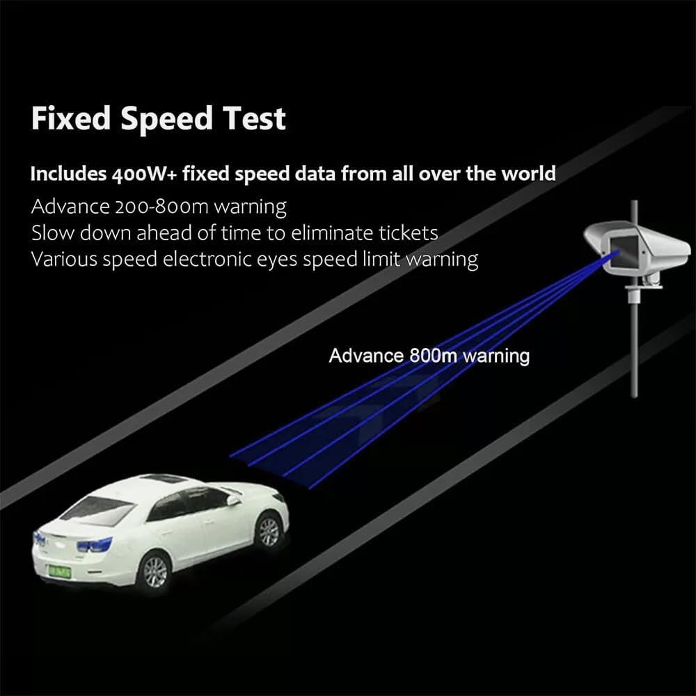 360 Degree Car 16 Band V7 GPS Speed Safety Radar Detector Voice Alert Laser Lot