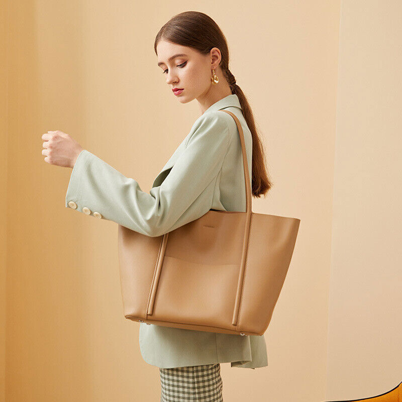 New Leather Women's Bags Tote Bag Handbag Large Bag Cowhide Shoulder Bag