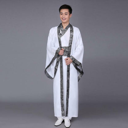 Chinese Ancient Costume Tang Suit Men Hanfu Dress Dynasty Cosplay Party Outfits