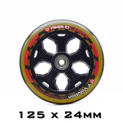 1pc 200/180/175/145/120/40/30/24mm Scooter Skating Wheel Tire PU Skateboard 12 V