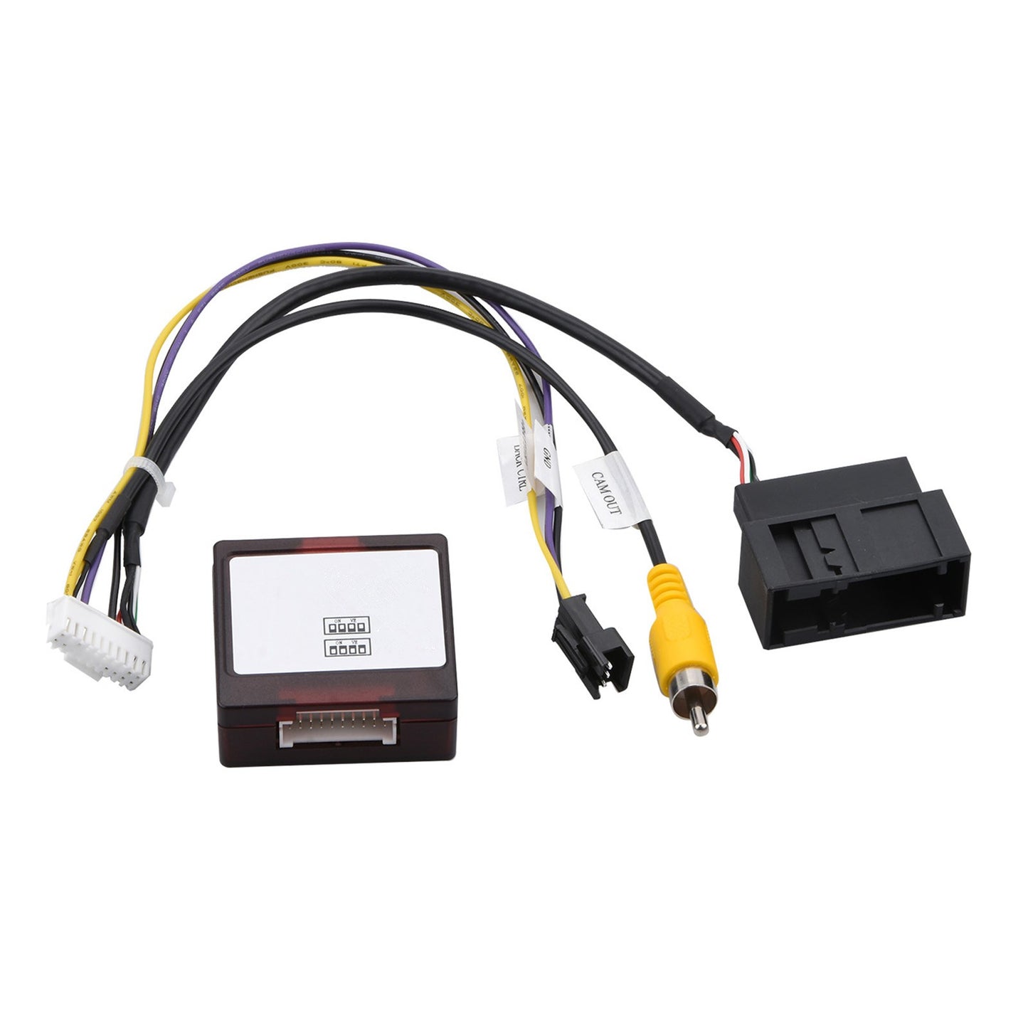 1x A501 RearView Backup Camera Decoder Box for Volkswagen for Eonon Car Radio