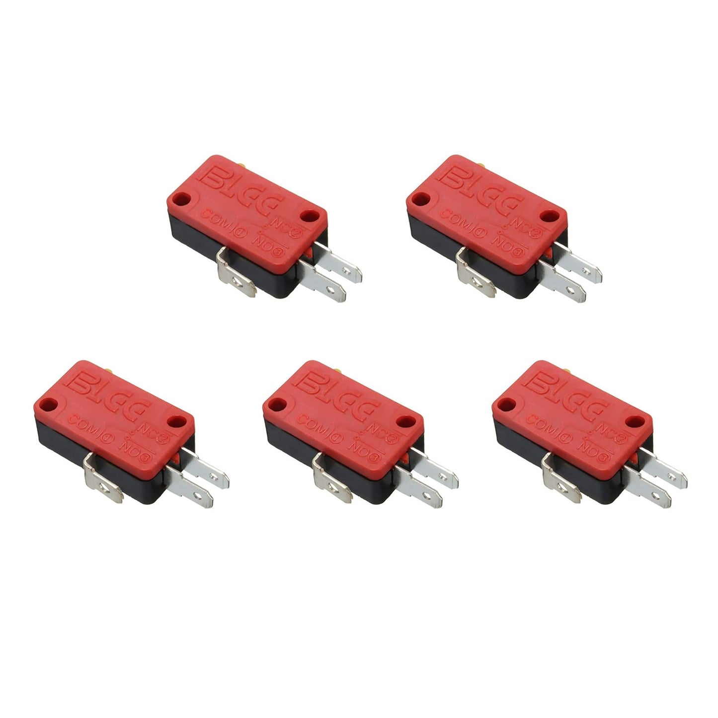 10/20Pcs Red New 3 Pin Microswitch Push Button For Arcade Mame Jamma Games F