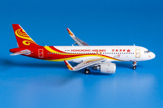1:400 JC Wings HONGKONG AIRLINES AIRBUS A320 Passenger Airplane Diecast Model