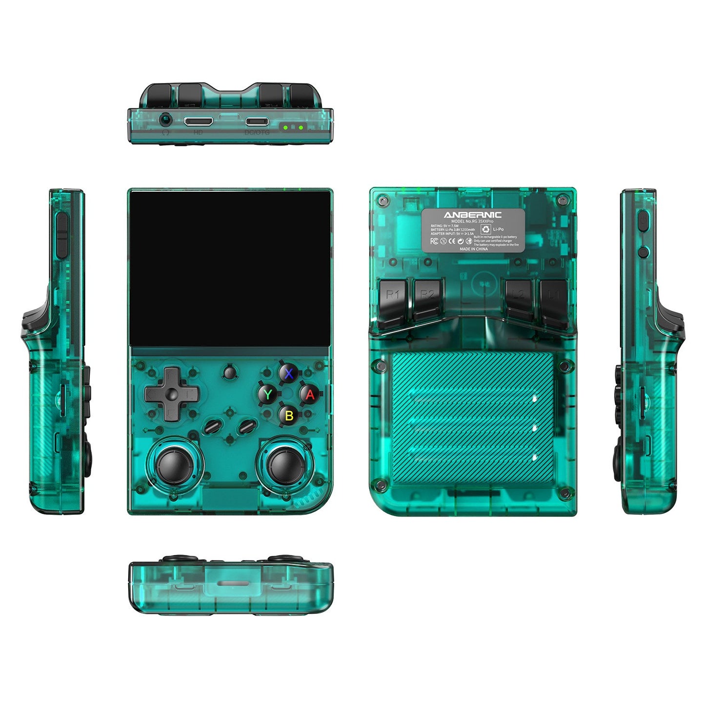 New Upgraded RG 35XXPRO Retro Handheld Game Console, Mini Video Game