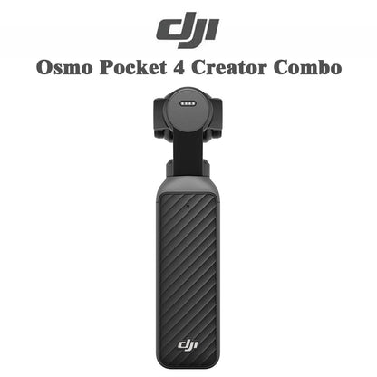 DJI Osmo Pocket 4 Creator Combo 4K Gimbal Camera Vlog Wide-Angle Lens Mic New