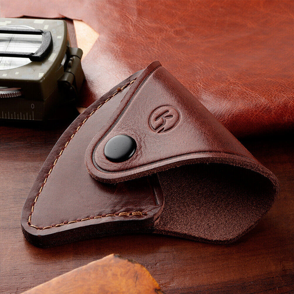 1PC Axe Sheath Hatchet Protector Case Leather Axe Head Cover Portable Axe Sheath