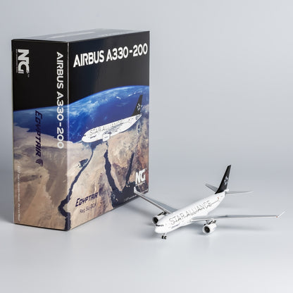 1:400 NG Model EgyptAirAIRBUS A330-200 Passenger Airplane Diecast Aircraft Model