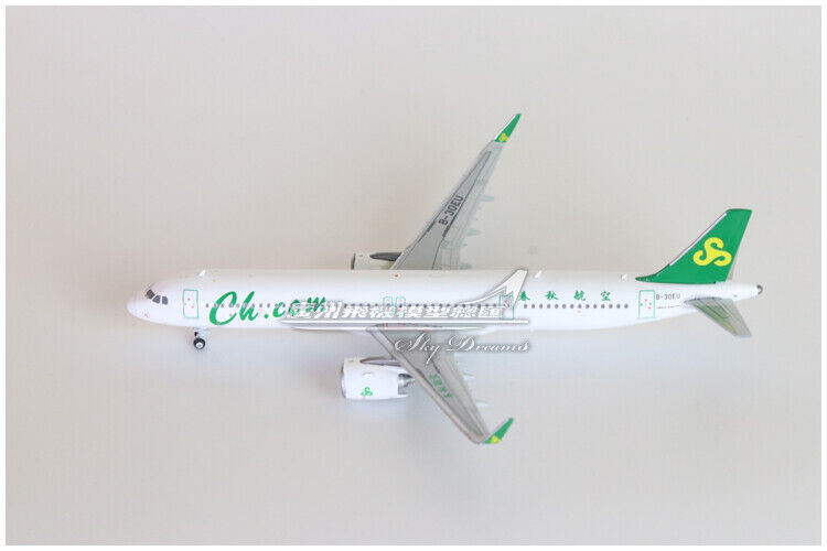 1:400 JC Wings Spring Airlines AIRBUS A321neo Passenger Airplane Diecast Model