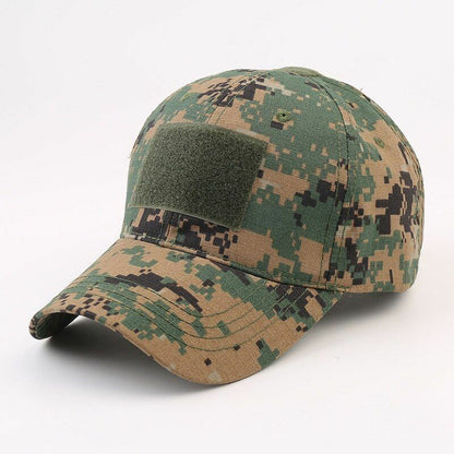 Tactical Hat Camouflage Sunscreen Outdoor Sport Hunting Camping Hiking Cap Brown