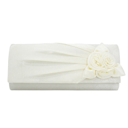 Banquet Bag Chain Handbag Clutch Purse Bridal Clutch Dinner Bag Imitation Silk