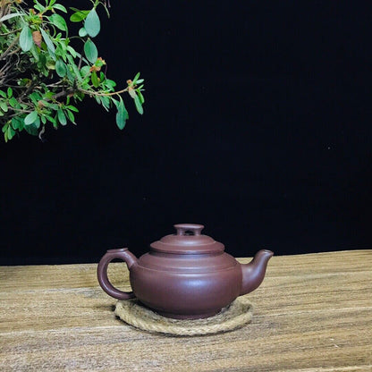 Chinese Yixing Zisha Clay Handmade Exquisite Teapot （上新桥 底款：顾景舟）