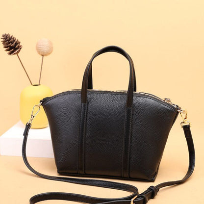 Genuine Leather Shoulder Bag Crossbody Handbag Totes Messenger Purse 20*17*9 CM